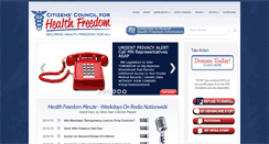 Desktop Screenshot of cchfreedom.org